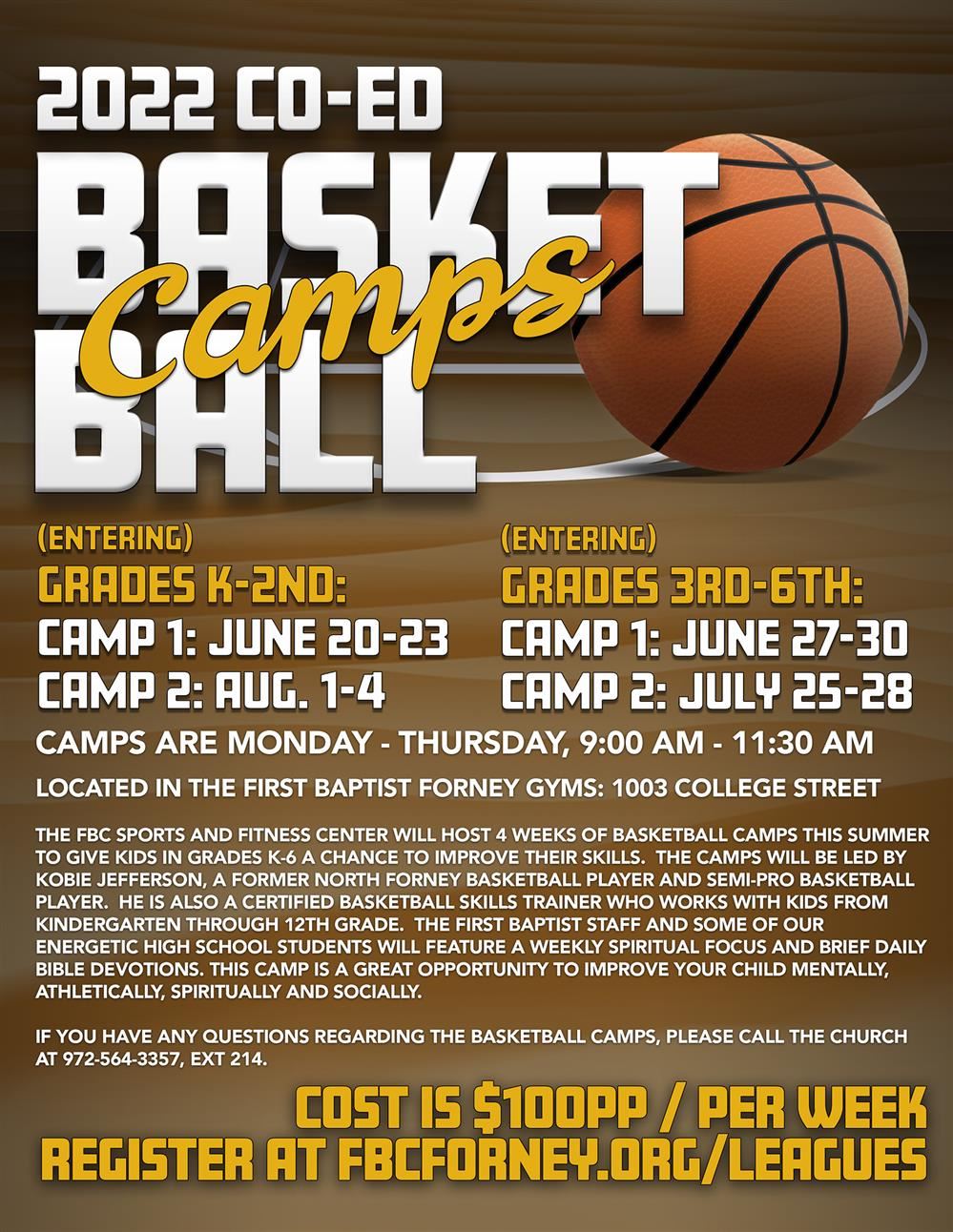 FBC Forney Basketball Camps