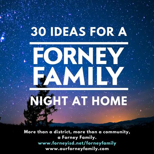Forney Family Night Ideas